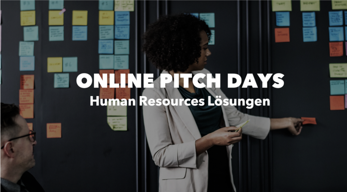 ONLINE PITCH DAY: Human Resources Lösungen am 02.07.2020