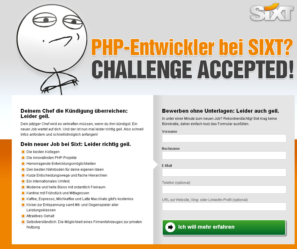 sIXT php