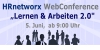 HRnetworx  WebConference &quot;Lernen und Arbeiten 2.0&quot; ein voller Erfolg